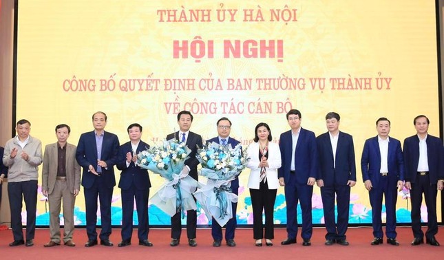 Đồng chí Nguyễn Trúc Anh, Thành ủy viên, Giám đốc Sở Quy hoạch - Kiến trúc được điều động giữ chức Bí thư Huyện uỷ Hoài Đức