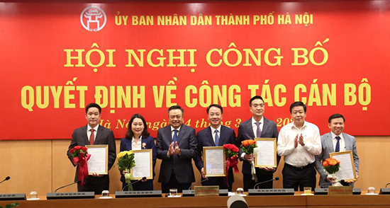 Đồng chí Nguyễn Trọng Kỳ Anh được bổ nhiệm làm Giám đốc Sở Quy hoạch - Kiến trúc Hà Nội
