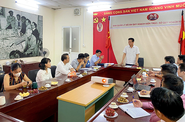 Lễ công bố Quyết định thành lập Chi bộ Ban Quản lý đồ án quy hoạch kiến trúc trực thuộc Đảng bộ cơ quan Sở Quy hoạch-Kiến trúc Hà Nội