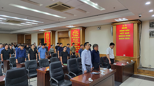 Sở Quy hoạch-Kiến trúc Hà Nội tưởng niệm và phát động hỗ trợ nạn nhân vụ cháy tại Thanh Xuân