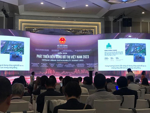 Khai mạc Diễn đàn phát triển bền vững đô thị Việt Nam năm 2023