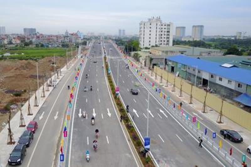 Duyệt chỉ giới đường đỏ tuyến đường rộng 30m tại huyện Thanh Trì