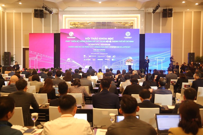Khai mạc Hội thảo khoa học Phát triển hệ thống đường sắt đô thị Hà Nội và Thành phố Hồ Chí Minh