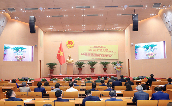 Tổng kết Chương trình số 05-CTr/TU ngày 17/3/2021 của Thành ủy về “Đẩy mạnh công tác quy hoạch, quản lý quy hoạch; nâng cao hiệu lực, hiệu quả quản lý, sử dụng tài nguyên, bảo vệ môi trường; chủ động phòng, chống thiên tai, cứu hộ, cứu nạn, ứng phó biến đổi khí hậu trên địa bàn thành phố Hà Nội, giai đoạn 2021-2025”.
