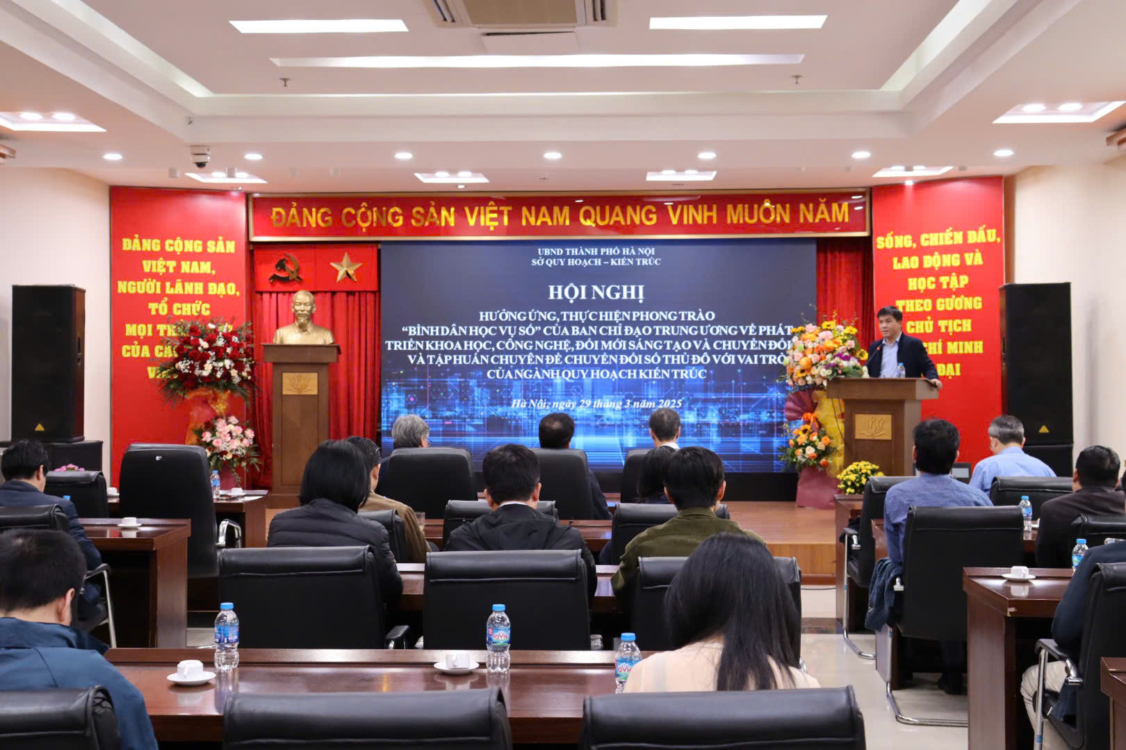 Sở Quy hoạch - Kiến trúc Hà Nội tổ chức Hội nghị hưởng ứng, thực hiện phong trào 