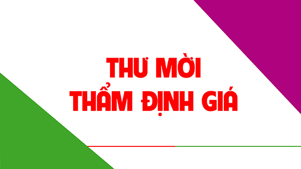 THƯ MỜI THẨM ĐỊNH GIÁ Khối lượng hồ sơ và vật tư của gói thầu vận chuyển hồ sơ và sắp xếp hồ sơ từ kho tầng 6, Sở Quy hoạch - Kiến trúc đến kho lưu trữ tầng 1, nhà N07, Dịch Vọng Hậu, cầu Giấy, Hà Nội (nay là phường cầu Giấy, thành phố Hà Nội)