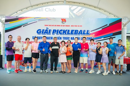 Sôi nổi Giải Pickleball Sở Quy hoạch – Kiến trúc Hà Nội lần thứ nhất, chào mừng kỷ niệm 80 năm Cách mạng tháng Tám thành công và Quốc Khánh nước Cộng hòa xã hội chủ nghĩa Việt Nam (2/9/1945-2/9/2025).