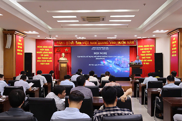 Sở Quy hoạch - Kiến trúc Hà Nội: Đẩy mạnh Chuyển đổi số qua Tập huấn Mô hình Không gian làm việc số (HanoiWork)