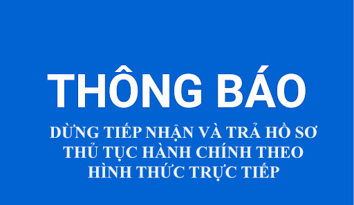 Thông báo triển khai một số biện pháp tiếp nhận và trả kết quả thủ tục hành chính tại Sở Quy hoạch - Kiến trúc để phòng, chống dịch COVID-19